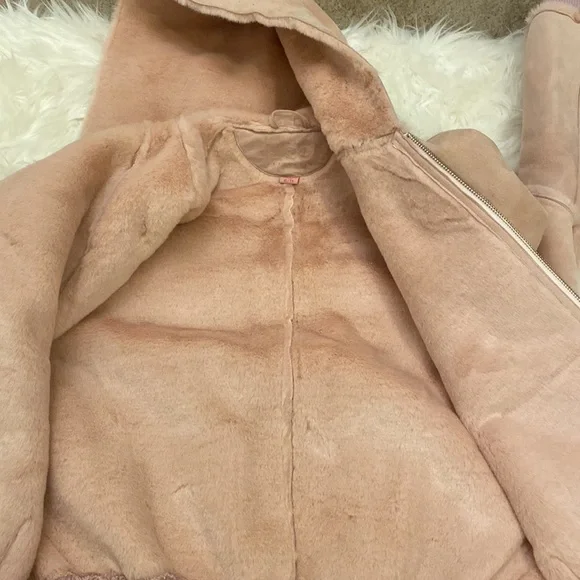 UGG Women's Pink Hooded Jacket - Picture 5 of 8